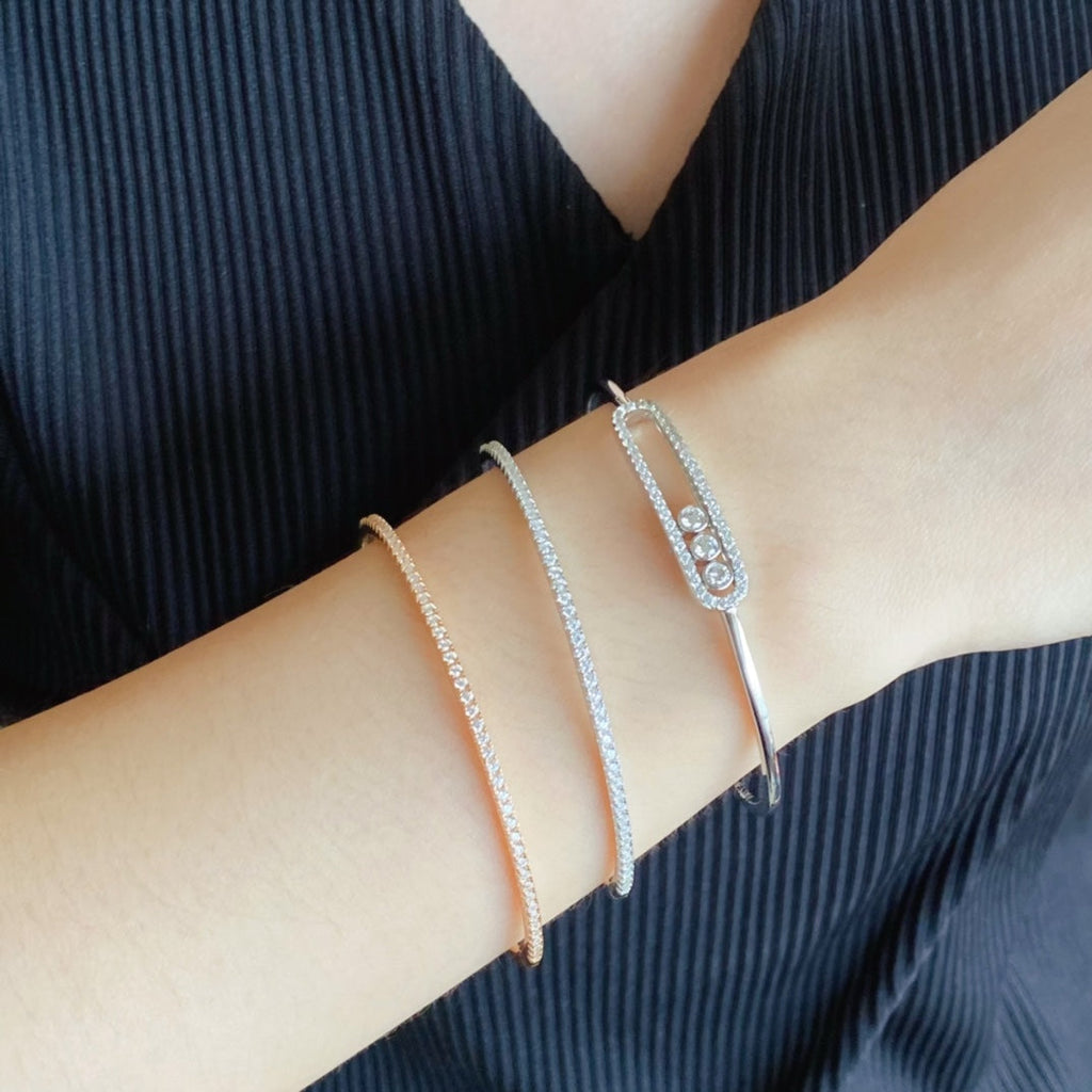 CARTIER MINI DIAMOND TENNIS BRACELET